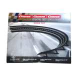 EXTENSÃO DE PISTA CURVA INCLINADA SUSPENSA 4/15 GRAUS 12 PEÇAS PARA AUTORAMA CARRERA DIGITAL 1/24 E 1/32 E EVOLUTION 20020579
